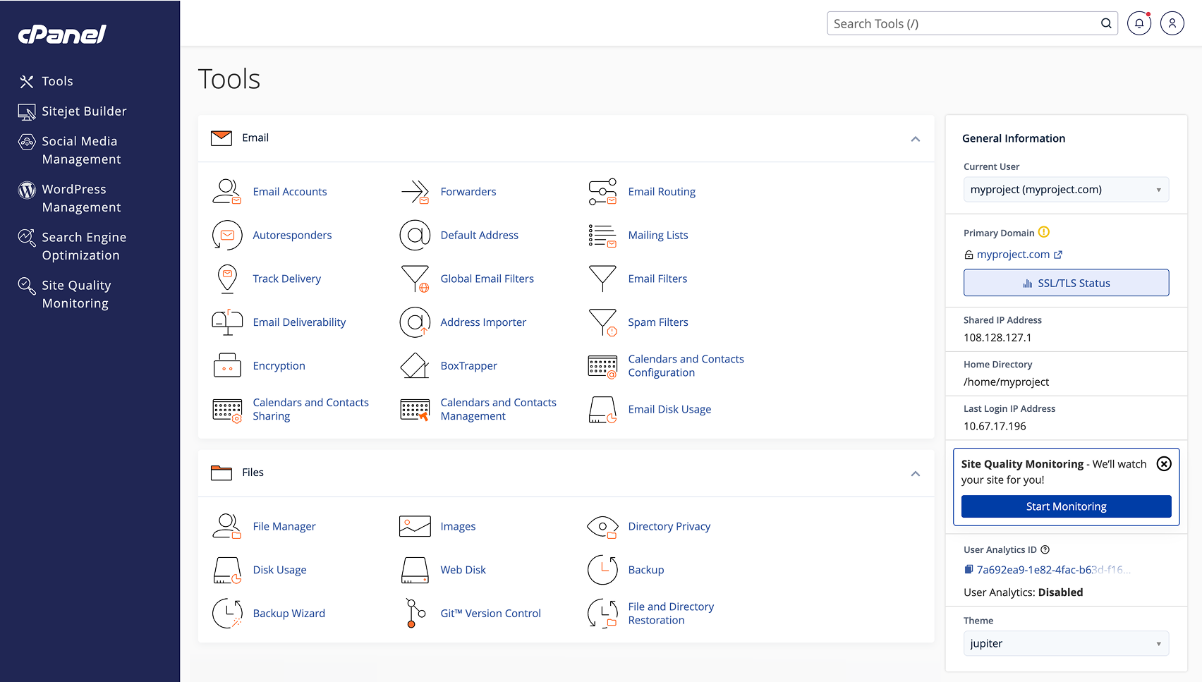Enhance Panel Dashboard